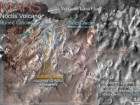 Tło: NASA; Interpretacja geologiczna i opis: Pascal Lee, Sourabh Shubham 2024